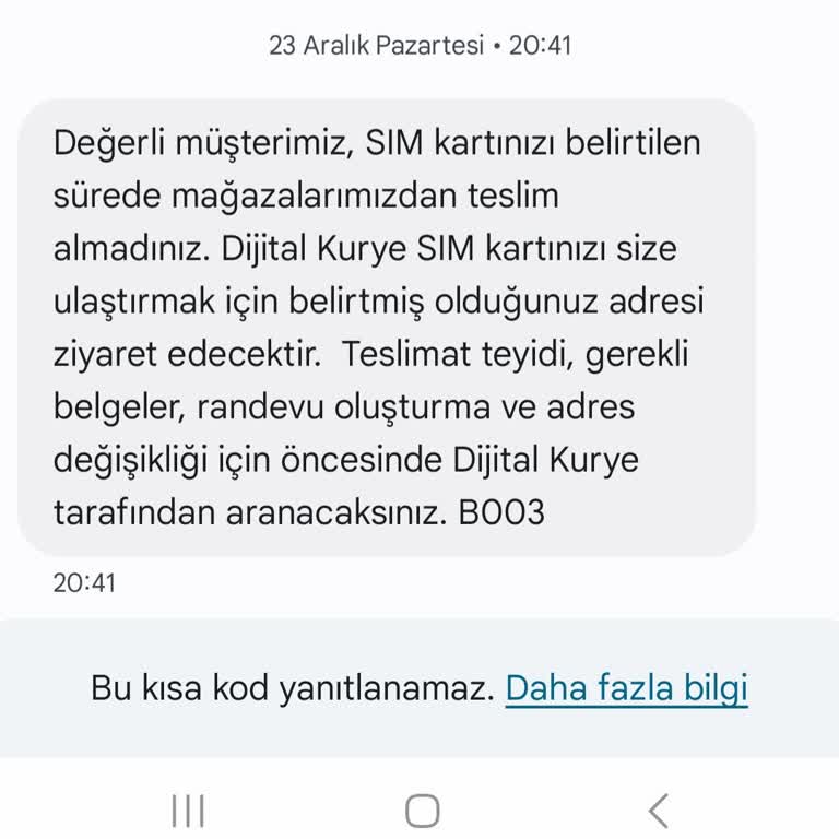 Dijital Kurye İle Yaşanan İletişim Sorunu Ve Mağduriyet