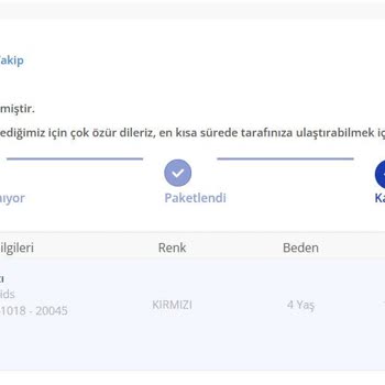 Hepsijet'in Adresime Ulaşmadan İade Başlatması