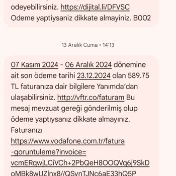 Yanlış Fatura Kesimi Ve Yetersiz Müşteri Hizmeti