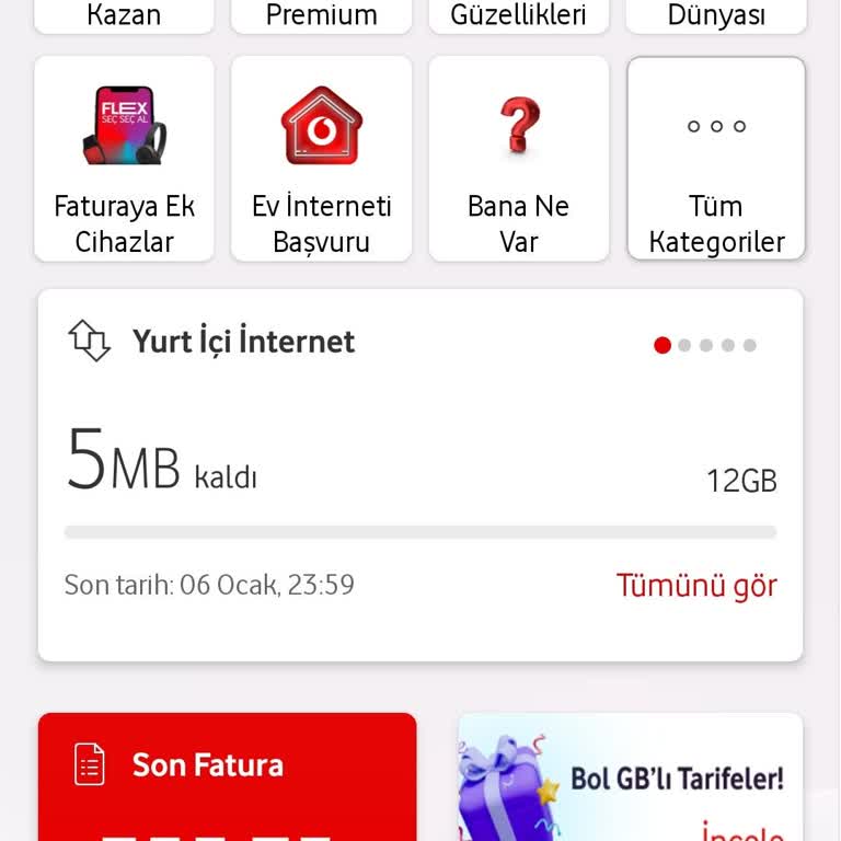 Vodafone'da Eksik İnternet Ve Yükselen Fatura Sorunu