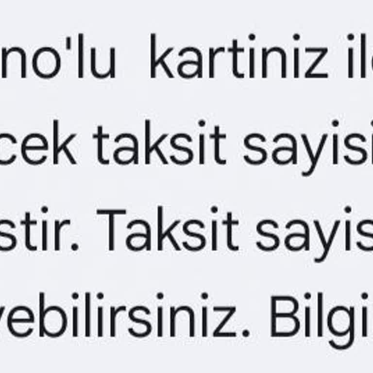 VakıfBank Kredi Kartı İle Taksit Sorunu
