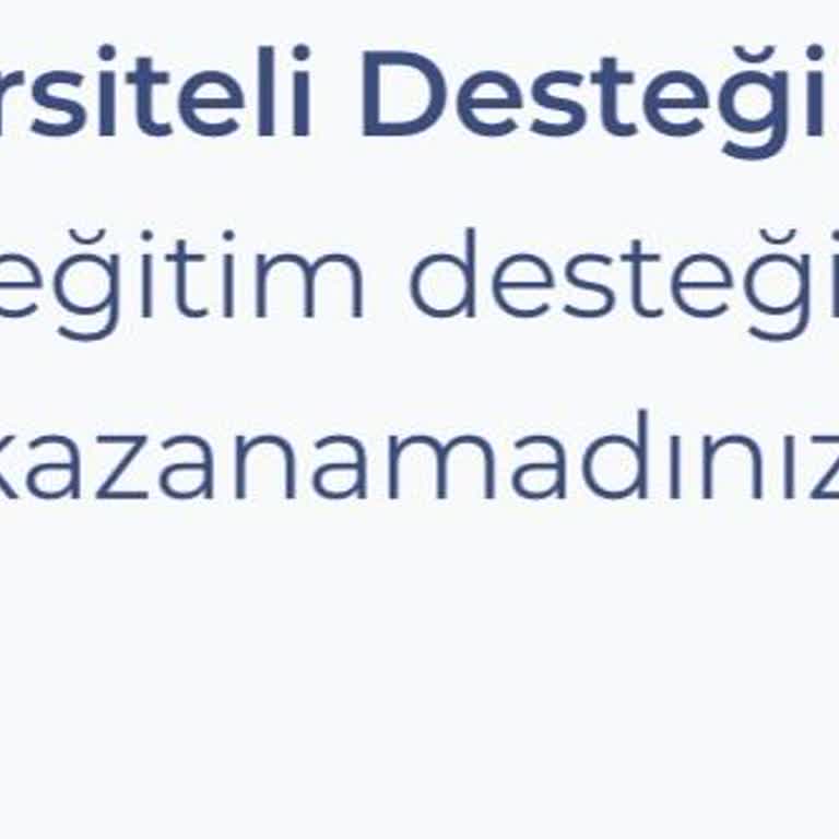 Burs Dağıtımındaki Adaletsizlik Ve Belirsizlik