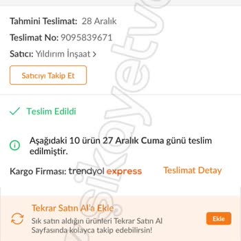 Trendyol Üzerinden Yanıltıcı Ürün Satışı Ve Yetersiz İade Süreci