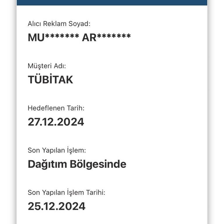 AGT Kurye İle E-İmza Teslimatında Yaşanan Gecikme Ve İletişim Sorunları