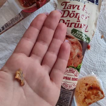 Tavuk Dürümde Büyük Kemik Şoku