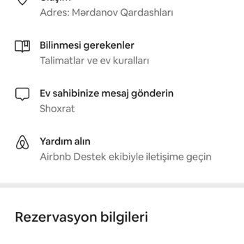 Airbnb Rezervasyonunda İletişim Sorunu Ve Para İadesi Talebi