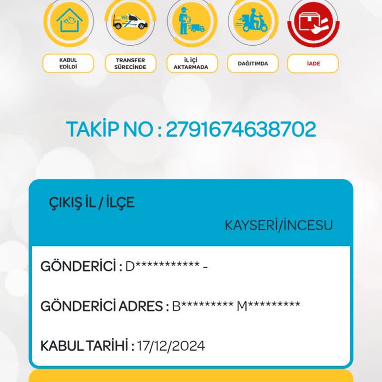 Kargomun Teslim Edilmemesi Ve Fotoğraflarımın Kaybolma Riski