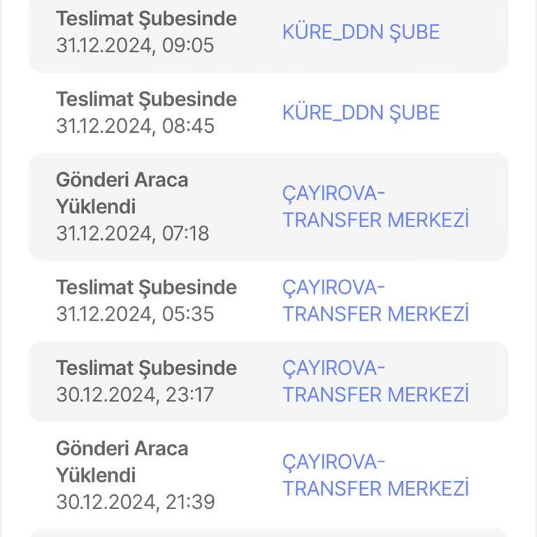 Yurtiçi Kargo Aynı Şehirde 15 Dakikalık Mesafeye Uzun Süren Teslimat!