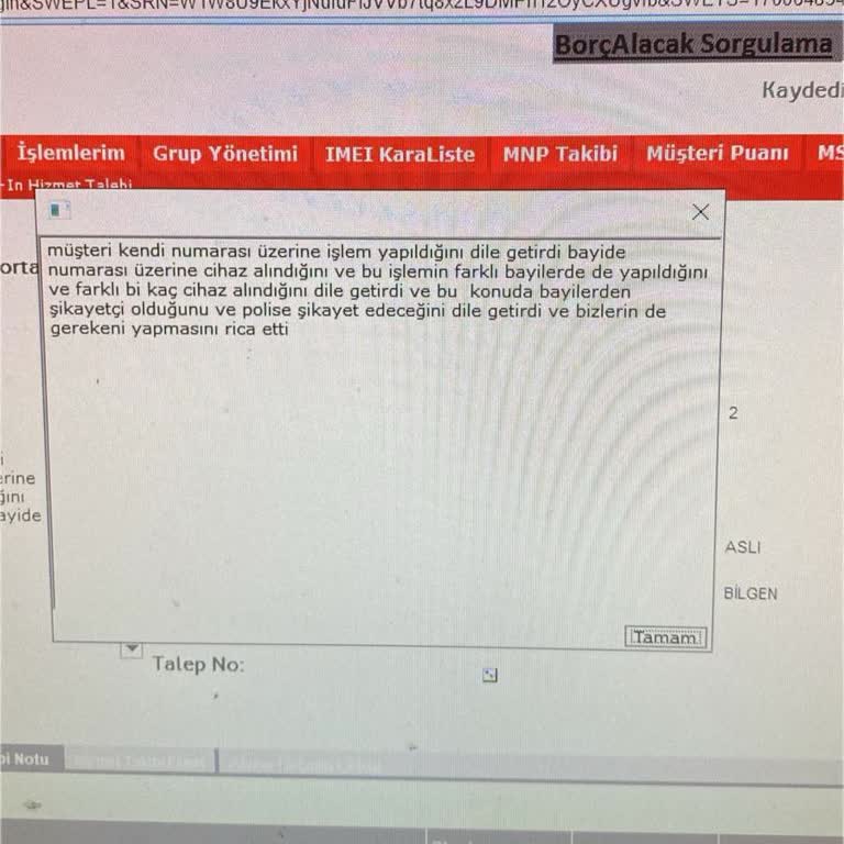 Vodafone Bayisi Üzerinden Yapılan Yetkisiz İşlem Ve Müşteri Hizmetlerinin İlgisizliği