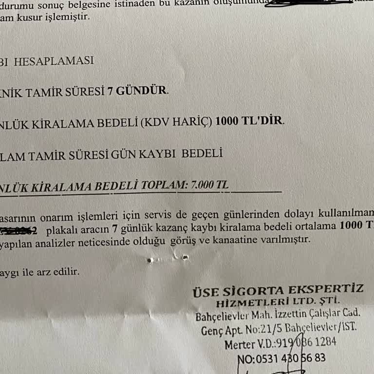 Haksız Ödeme Talebi Ve Yanıltıcı Tazminat İsteği