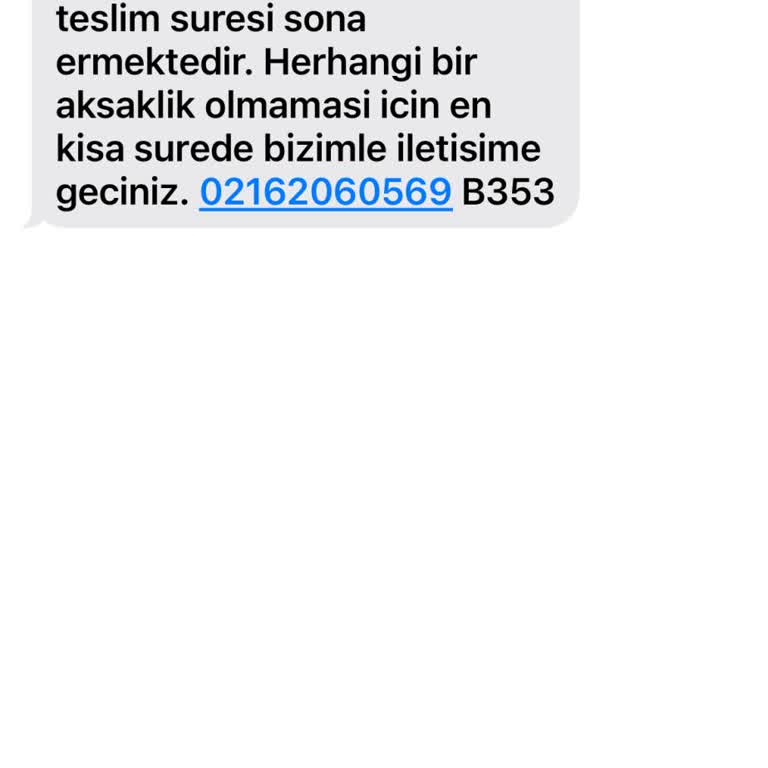 Asılsız Mesajlarla Karşı Karşıya Kaldım