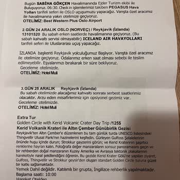 Hayal Kırıklığı Ve Eksik Hizmet: Ejder Turizm Turu