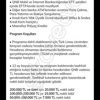 QNB Bankası'nın Haksız Kampanya İptali Ve Bilgilendirme Eksikliği