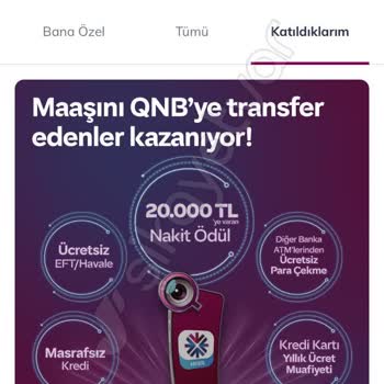 QNB Bankası'nın Haksız Kampanya İptali Ve Bilgilendirme Eksikliği