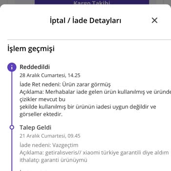 Xiaomi Süpürge İade Sorunu Ve Garanti Mağduriyeti
