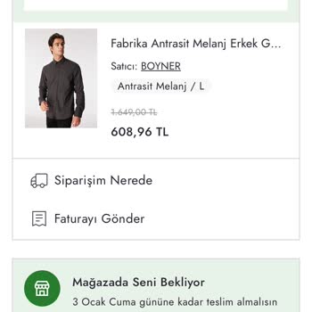 Boyner Teslimat Sorunu Ve Yetersiz Müşteri Hizmetleri