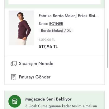 Boyner Teslimat Sorunu Ve Yetersiz Müşteri Hizmetleri