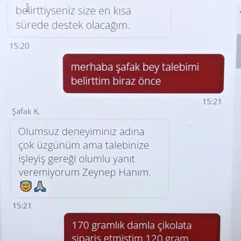 Yanlış Gramajlı Ürün Teslimatı Sorunu