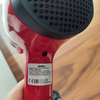 Sinbo Saç Kurutma Makinesi Aldıktan Hemen Sonra Bozuldu