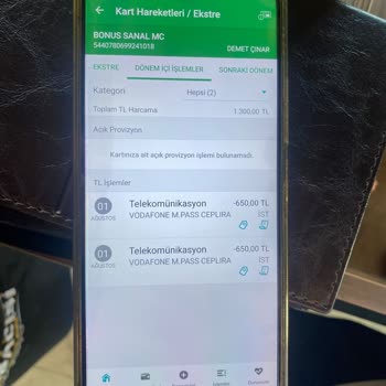 Vodafone'dan İade Sorunu