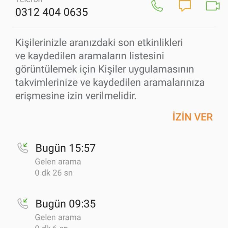 03124040635 Sürekli Arayan Numaradan Rahatsızlık