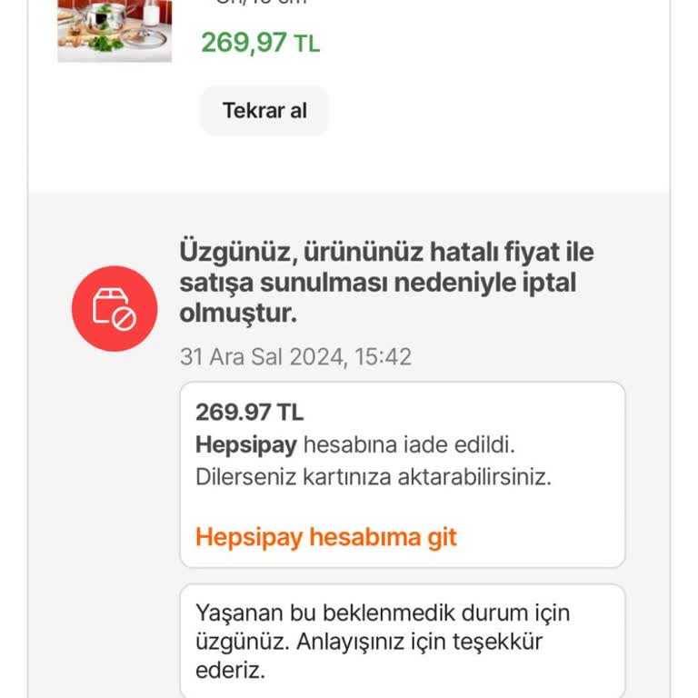 Gece İndirimi Fiyaskosu: İptal Edilen Siparişler