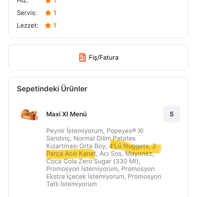 Eksik Ürün Gönderimi Ve Yetersiz Çözüm Süreci