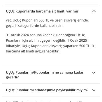 Uç Uç Puan Kullanımında Beklenmedik Engeller