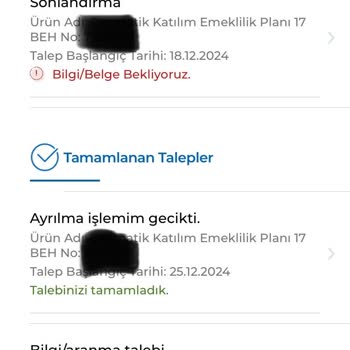 Anadolu Hayat Emeklilik Zorunlu Emeklilikte Kimlik Bilgisi Krizi Ve Ödeme Gecikmesi