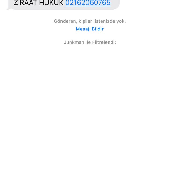 Asılsız Hukuk Mesajlarıyla Mağduriyet