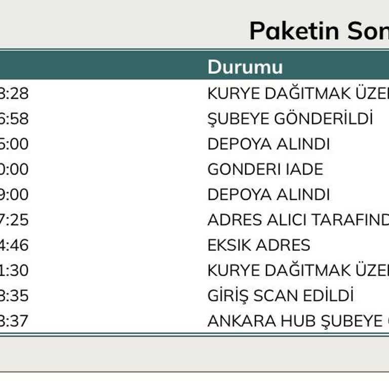 UPS Kargo İade Kodu Sorunuyla Teslimat Yapmıyor