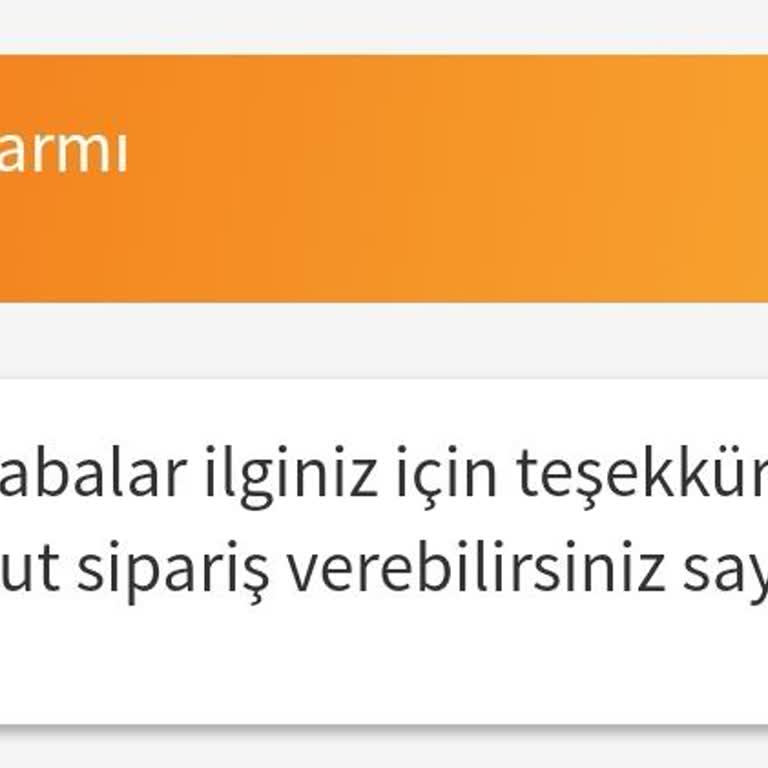 Ürün Stok Sorunları