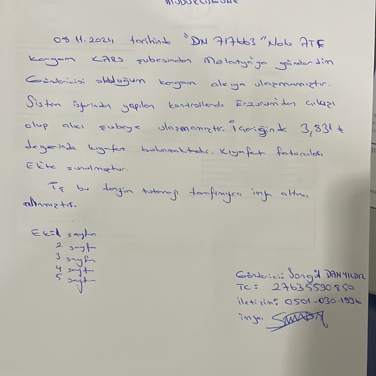 Kayıp Kargo Ve Yetersiz Tazminat Sorunu