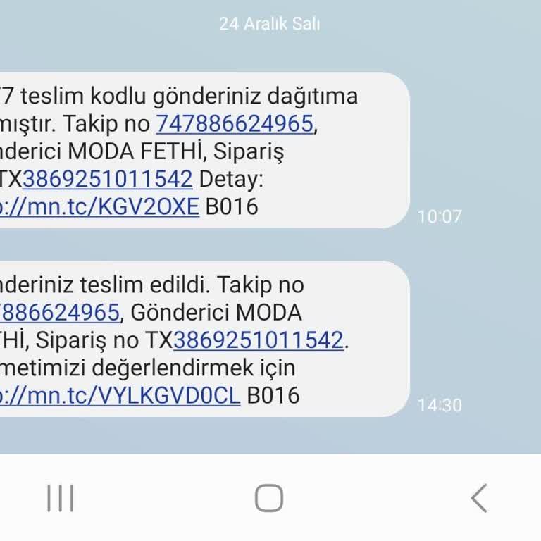Yanlış Beden Ve Çözümde Israrcı Kargo Ücreti