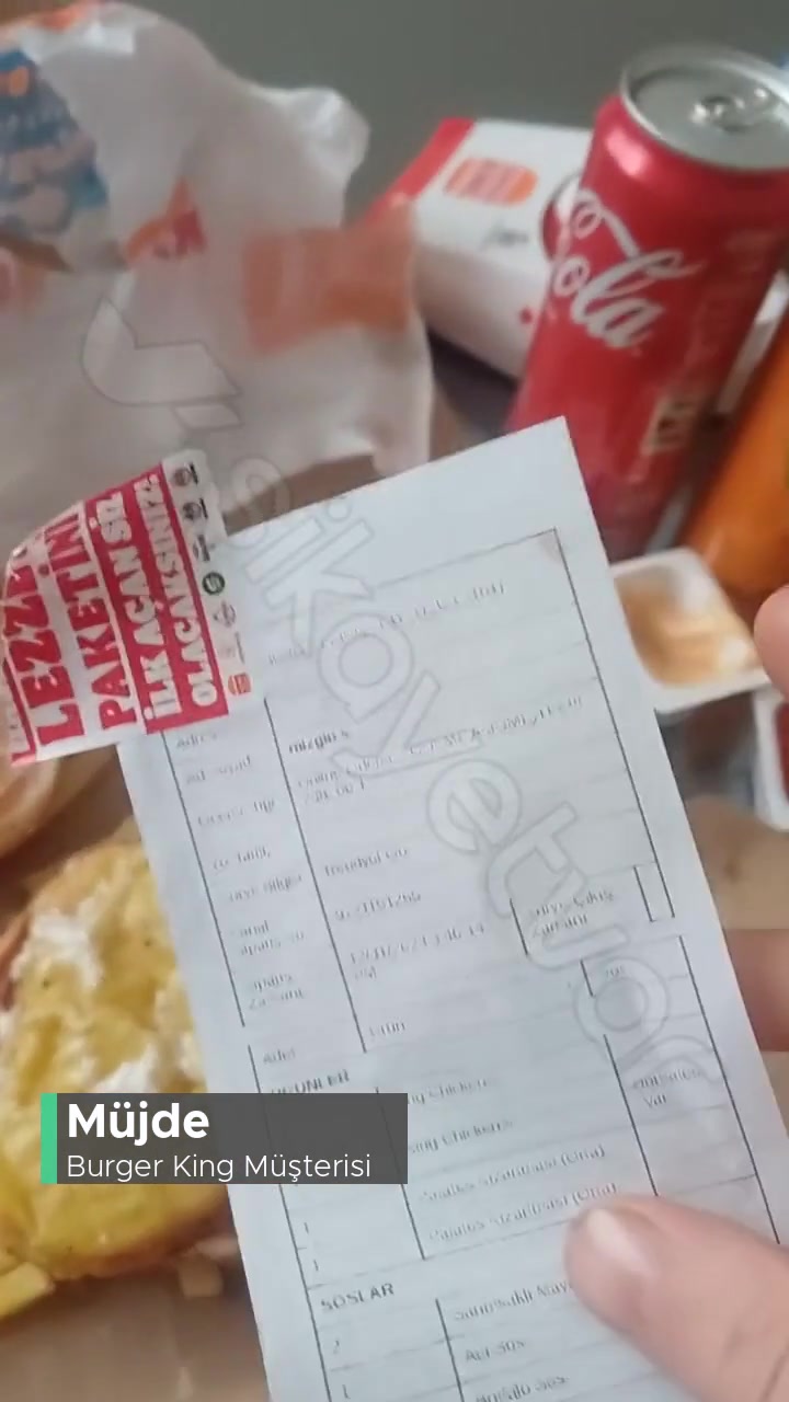 Burger King Kalitesiz Ve Eksik Ürün videonun kapak resmi