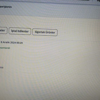 Sipariş Görünmüyor, Ödeme Alındı