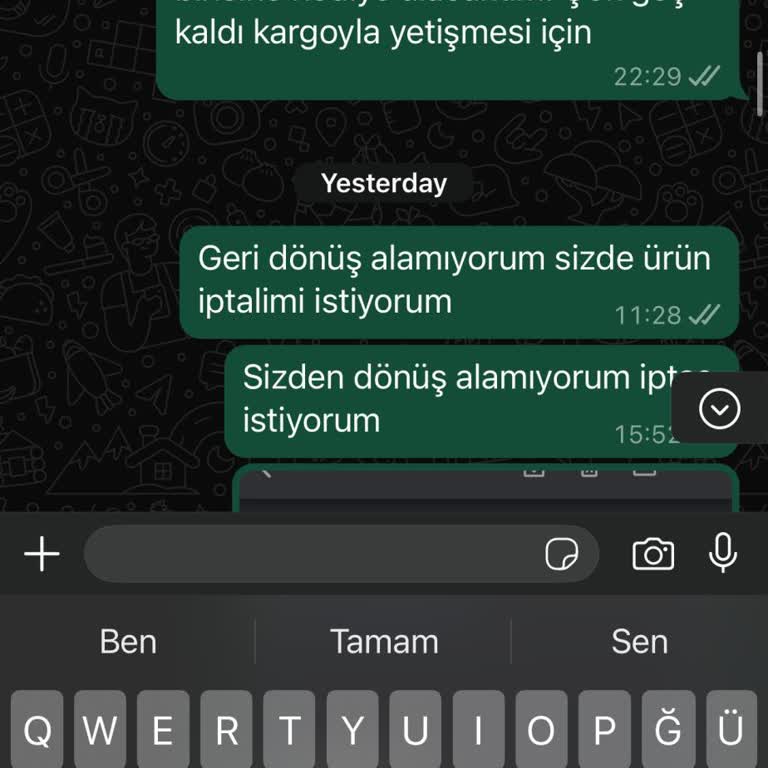 Yanlış Ürün Gönderimi Ve Müşteri Hizmetleri Sorunları
