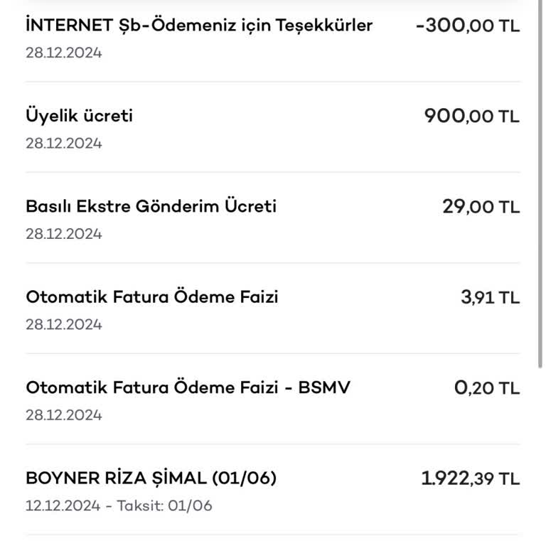 Akbank'ta Yüksek Kart Ücretleri Ve Gereksiz Kesintiler
