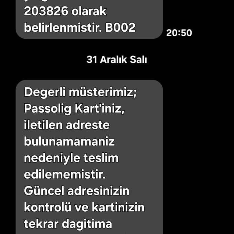 Passolig Kart Teslimatında Sürekli Sorun