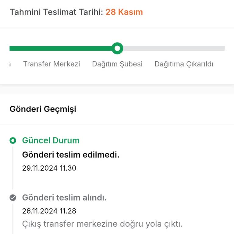 1 Aydır Teslim Edilmeyen Sipariş Ve İade Edilmeyen Para