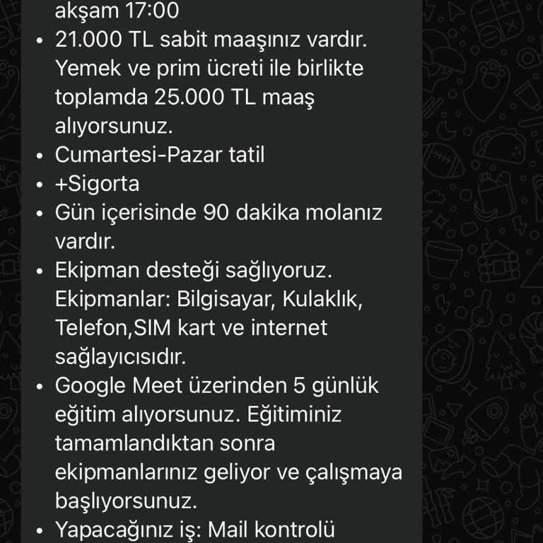 Sahte İş İlanı Ve Kişisel Bilgilerin Tehlikeye Atılması