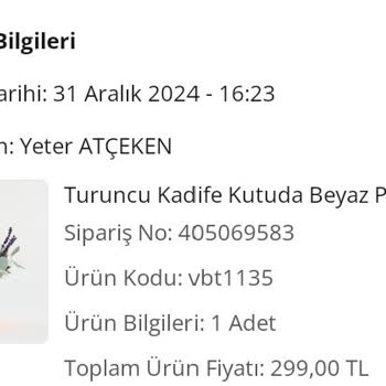 Hastaneye Teslim Edilmeyen Çiçek Siparişi: Sorumluluk Eksikliği