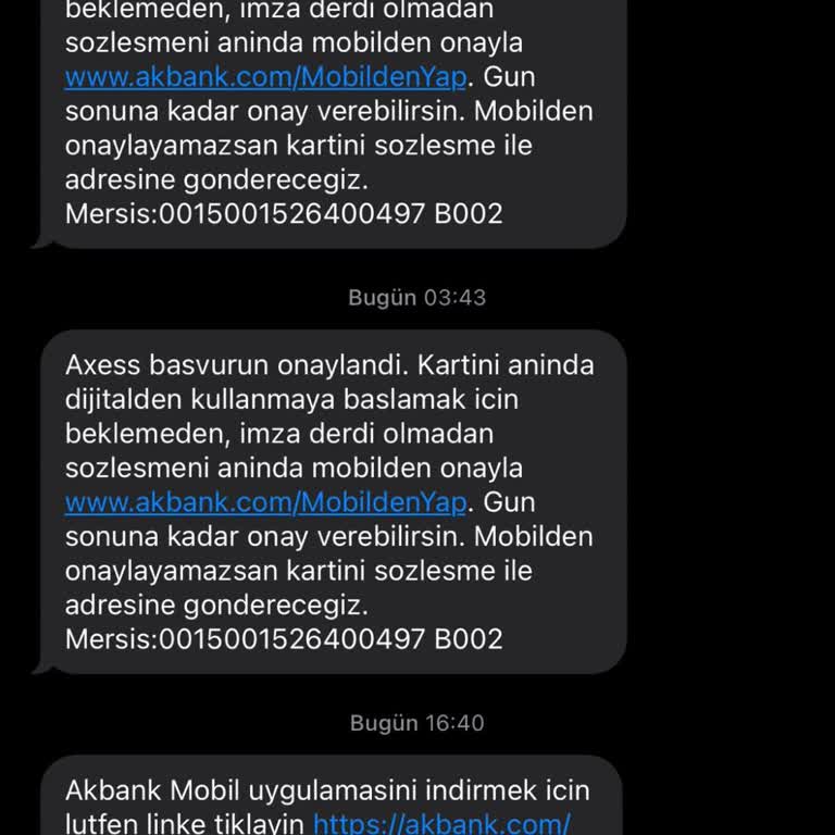 Onaylanan Axess Kartım Neden Gönderilmiyor?