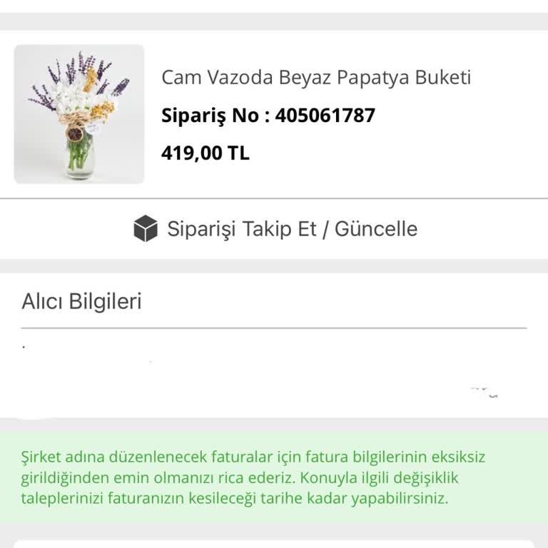 Çiçek Sepeti'nde Sipariş Teslim Edilmedi Ve İletişim Eksikliği