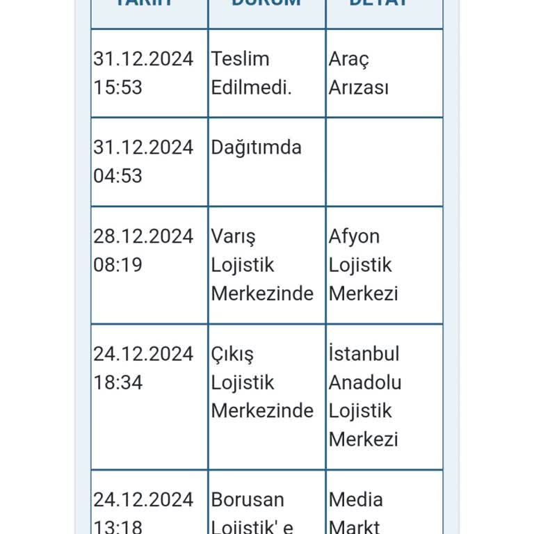 Borusan Lojistik İle Kargo Çilesi