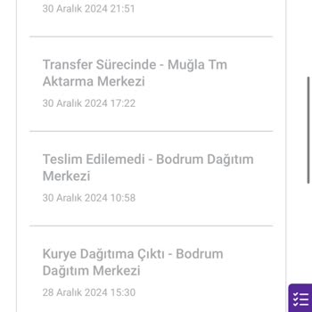 Kargo Teslimatında Bilgilendirme Eksikliği