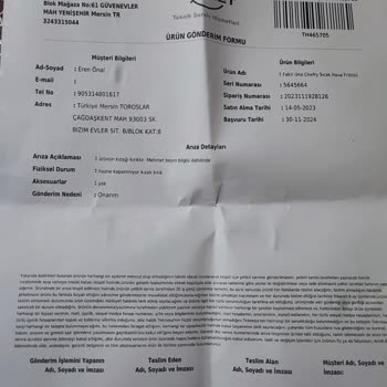 Fakir Servisinden Hayal Kırıklığı