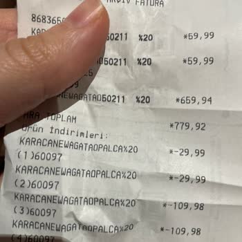 Karaca Şubesi'nde Fiyat Farkı Ve İlgisiz Çalışanlar