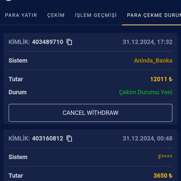 Ödeme Sorunu Ve Müşteri Mağduriyeti