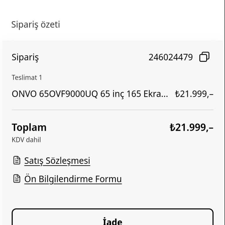 Media Markt'tan Teslimat Sorunu